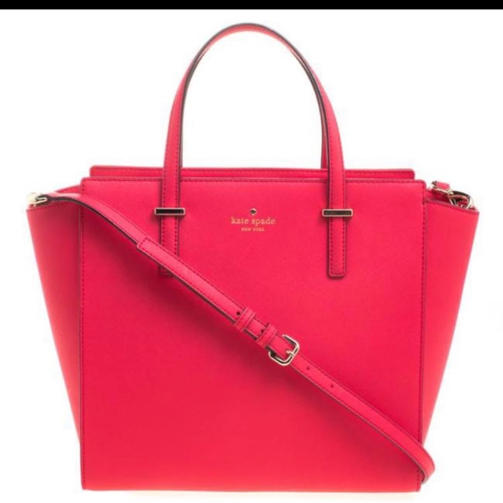 Kate spade hayden watermelon satchel